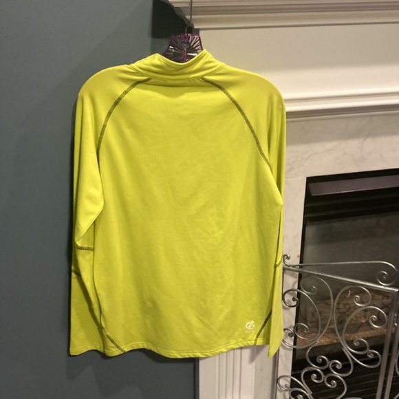 Dare2B Yellow Men’s Dry-fit Quarter-Zip Size Medium - Picture 5 of 6